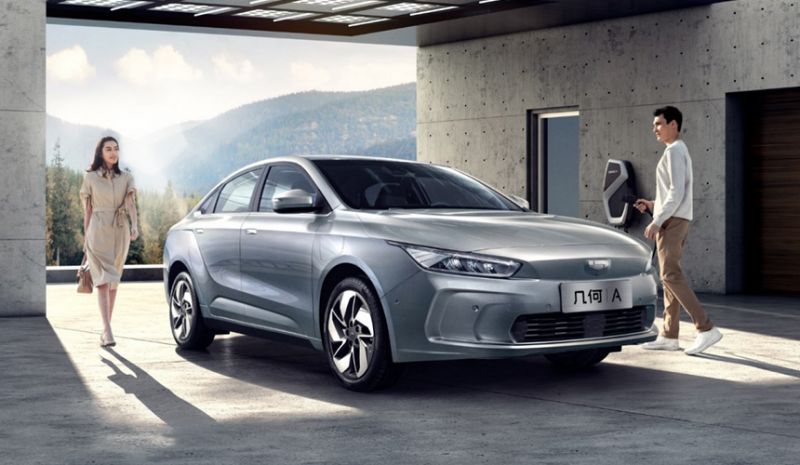 Электрический Седан Geely Geometry A